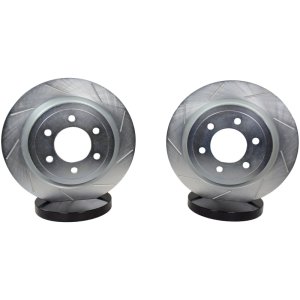 Lincoln Navigator Brake Rotors (2) - Rear - Baer Brakes - Slot/Zinc - `18-`21